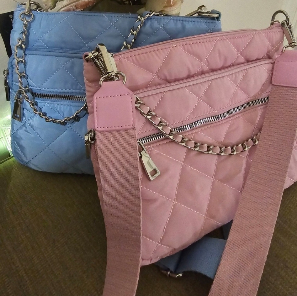 2 INC Quilted Crossbody Bags